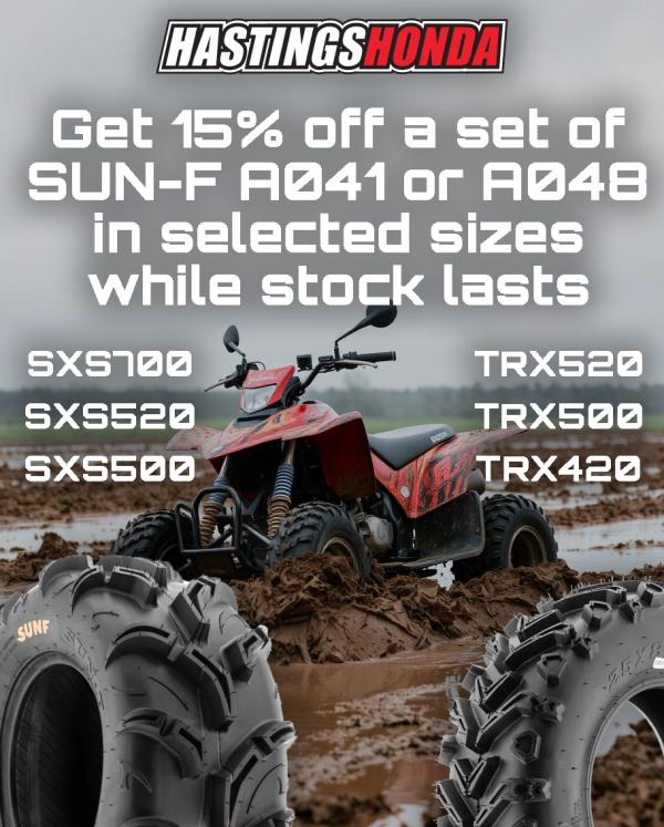 QUAD TIRE SET